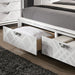 Emmeline 4 & 5 Piece Queen Bedroom Set Gray & White - Sweet Dreams Bedding & Furn (PA)